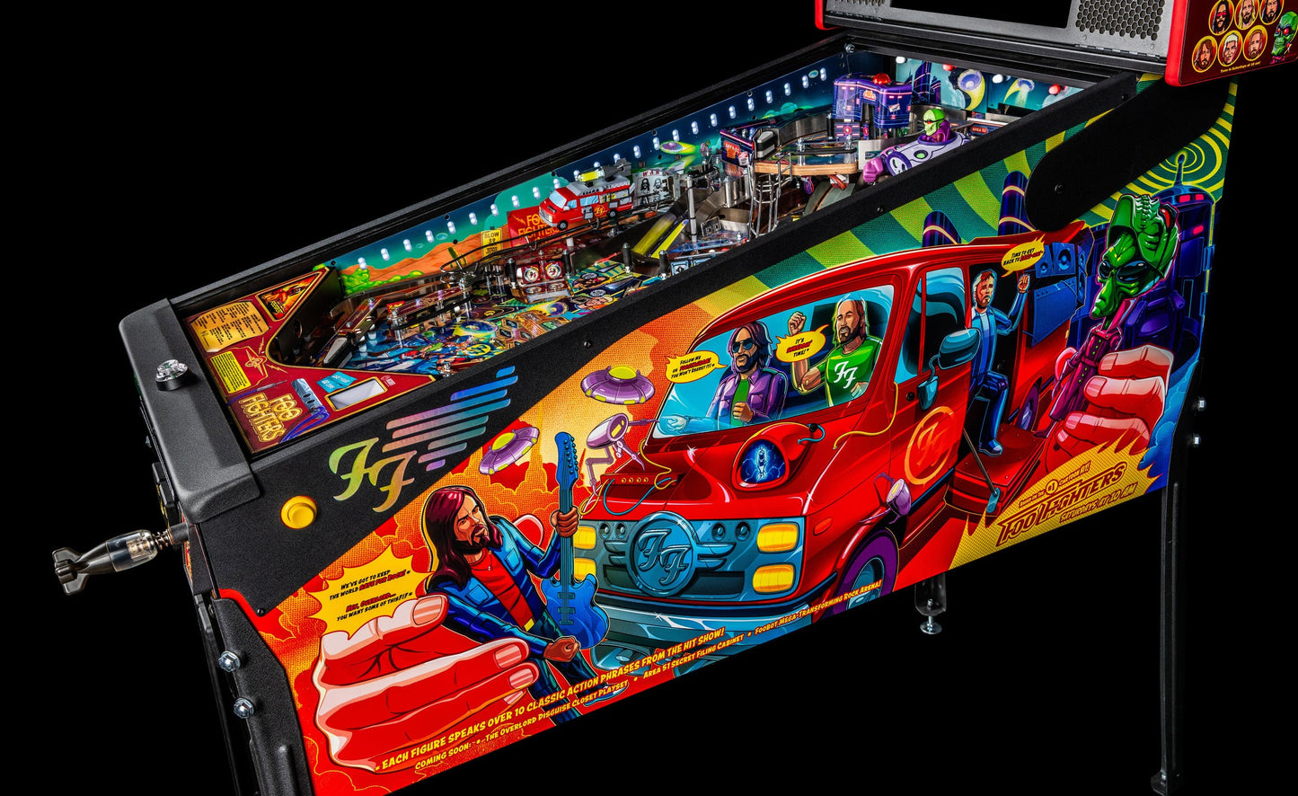 Foo Fighters Side Armor by Stern Pinball - LittleWonders