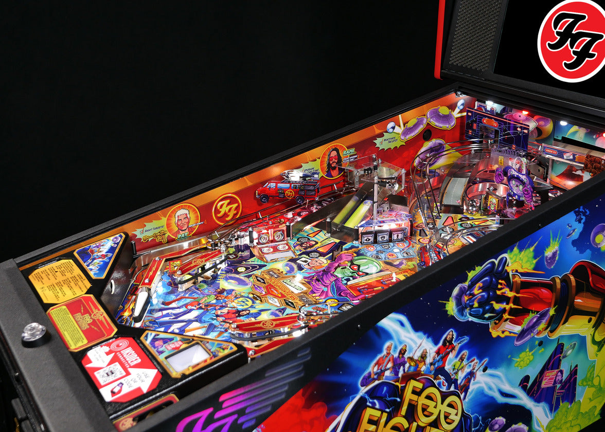 Foo Fighters Pro Inside Art Blades by Stern Pinball - LittleWonders