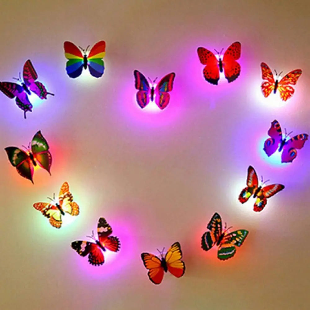 GlowFly™ – Lichtgevende Vlinder Muurstickers