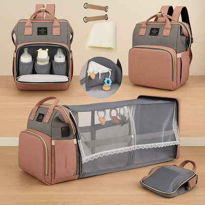 CarryNest™ – Luxe Verzorgingsrugzak - LittleWonders