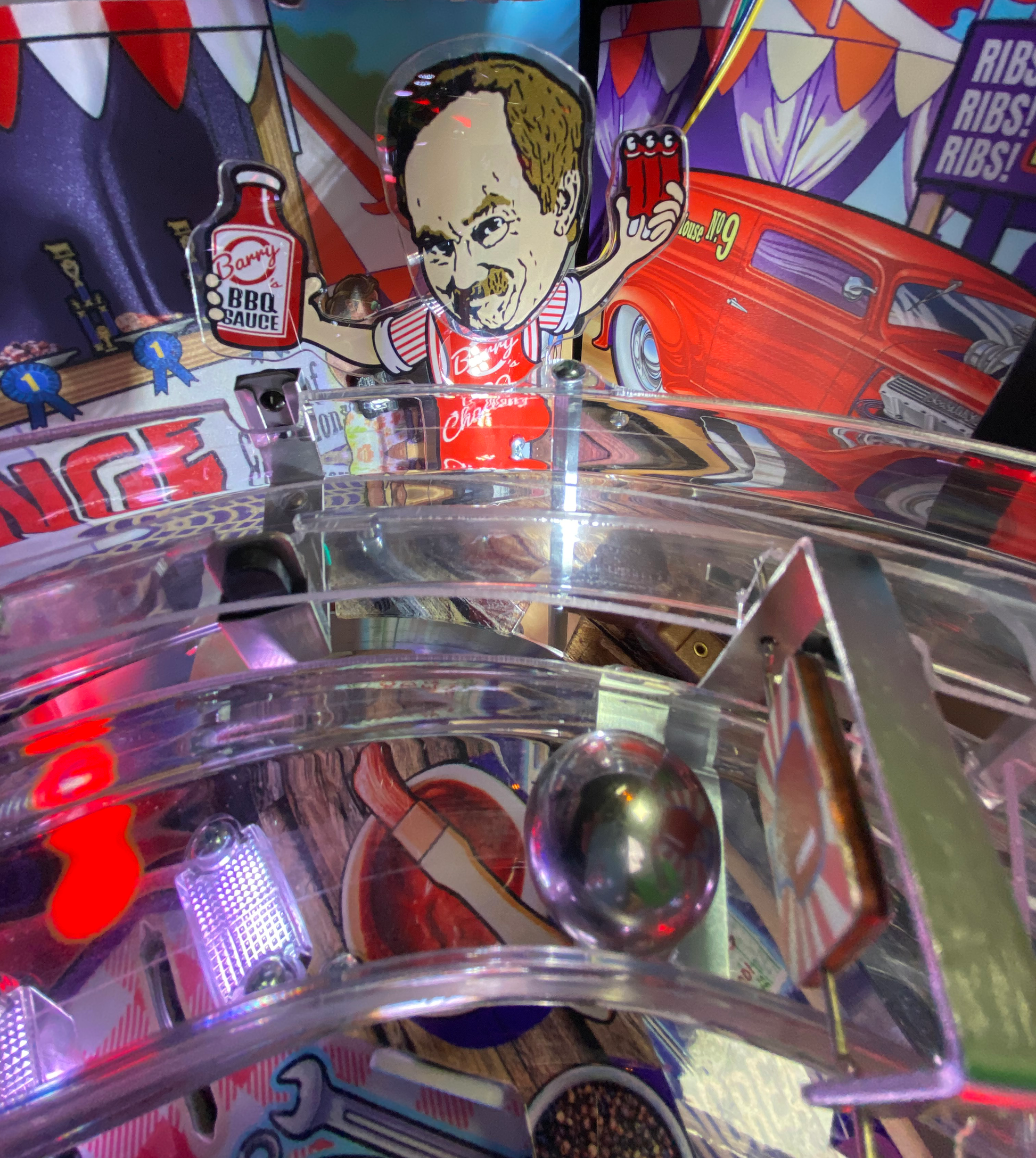 Barry O's Barbecue Challenge BBQ Limited Edition by American Pinball - LittleWonders