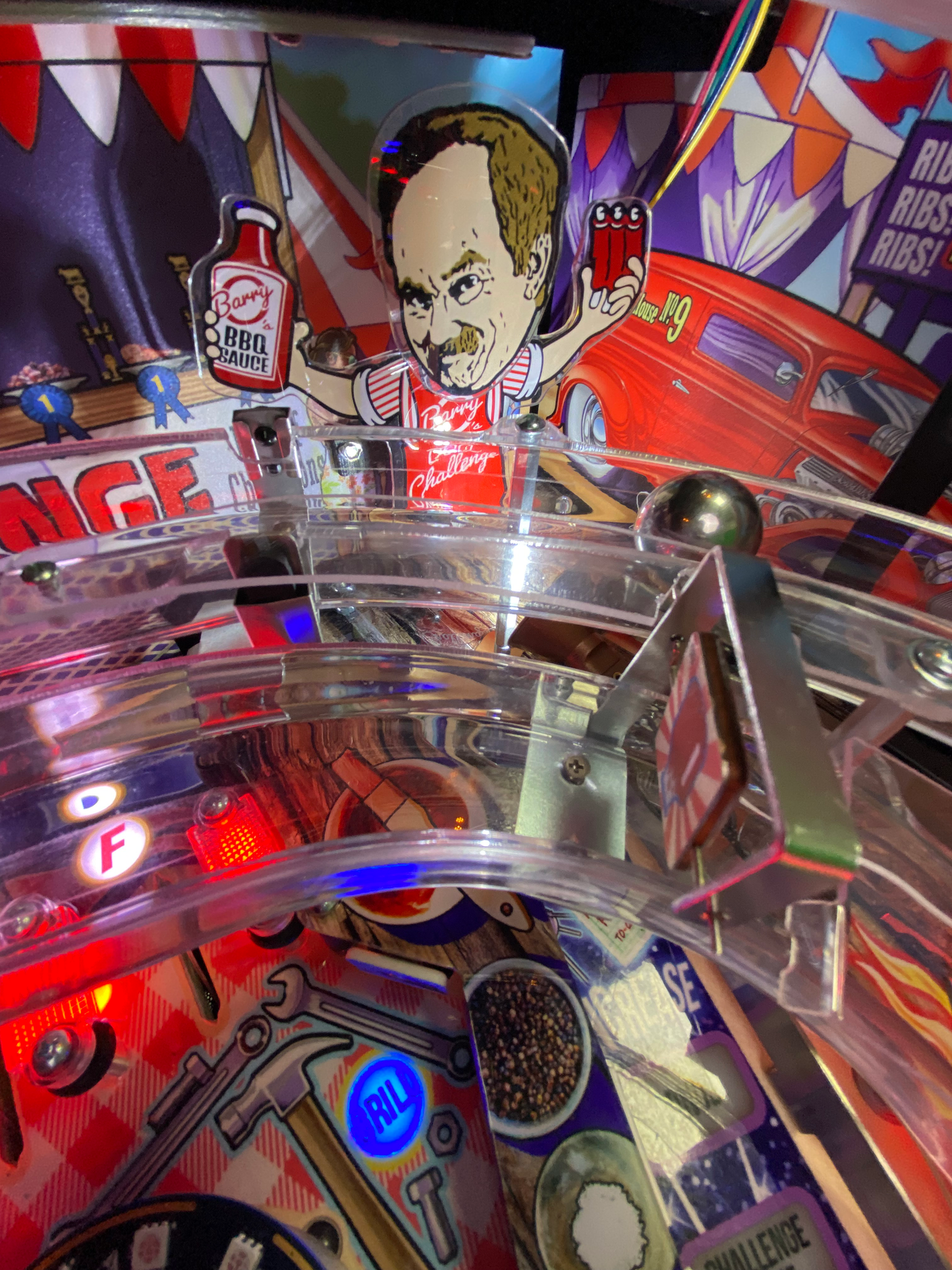 Barry O's Barbecue Challenge BBQ Limited Edition by American Pinball - LittleWonders