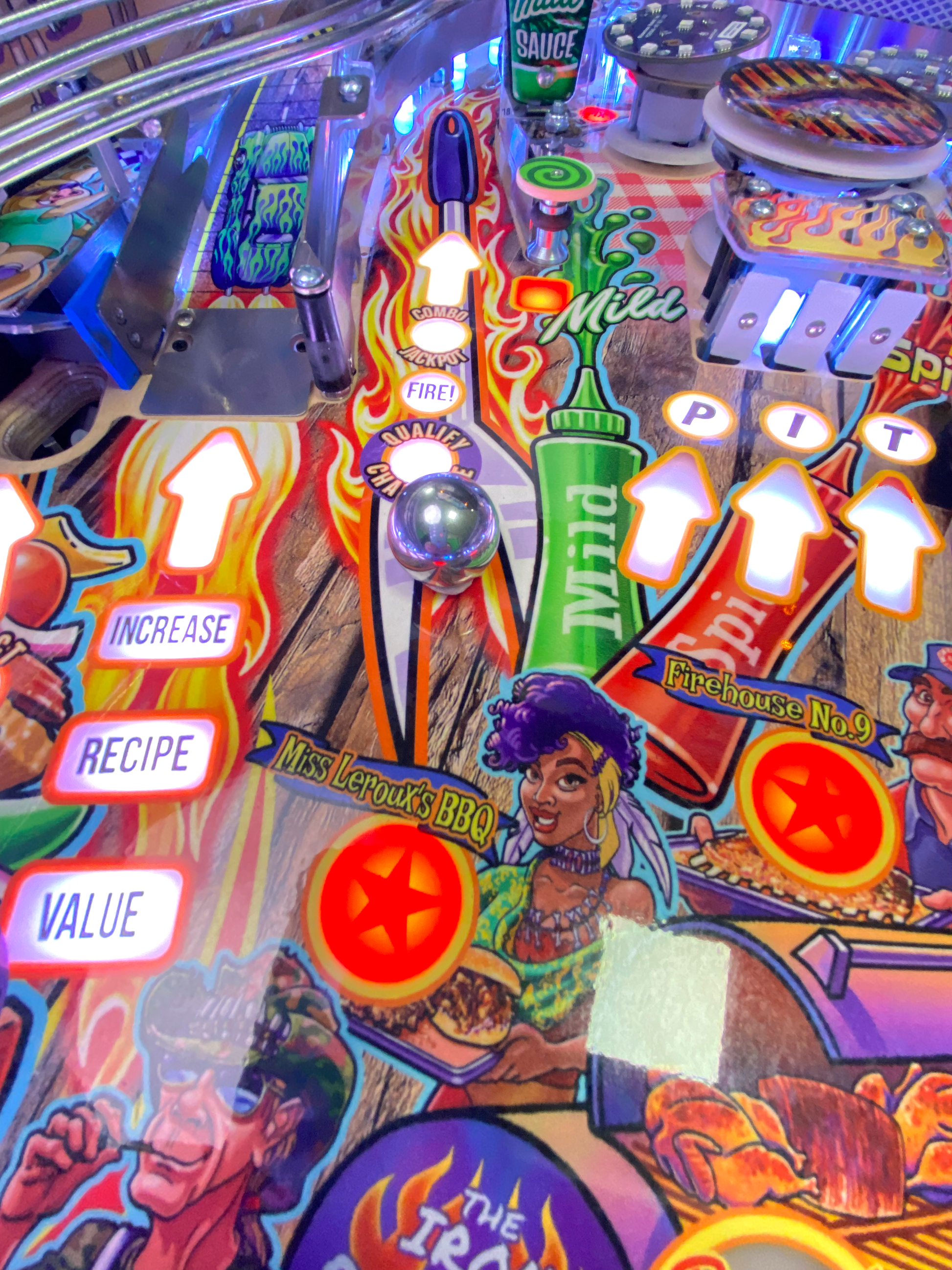 Barry O's Barbecue Challenge BBQ Limited Edition by American Pinball - LittleWonders