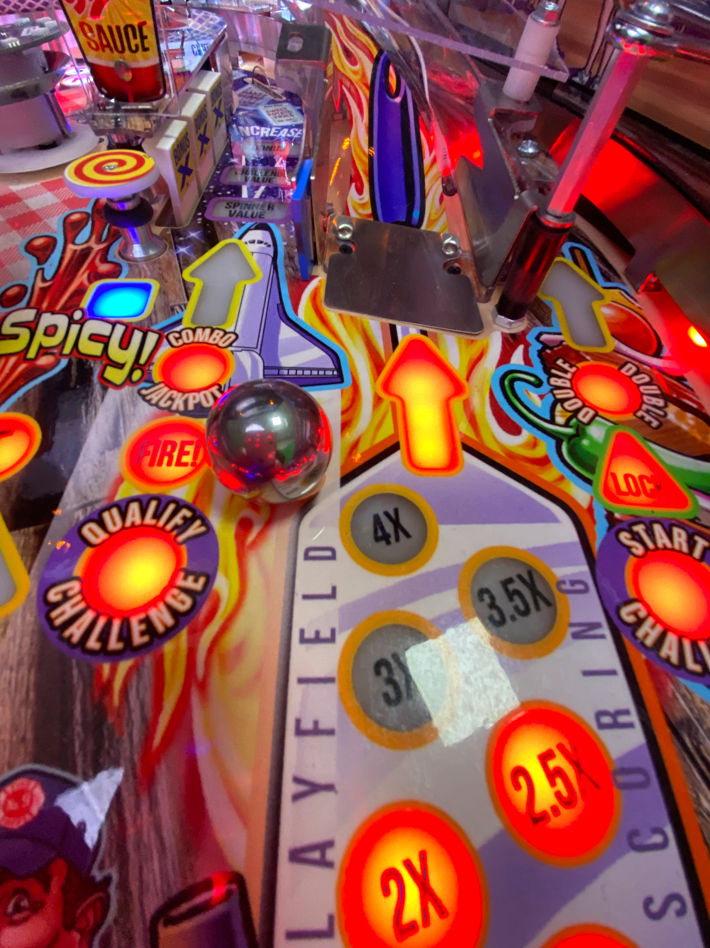 Barry O's Barbecue Challenge BBQ Limited Edition by American Pinball - LittleWonders