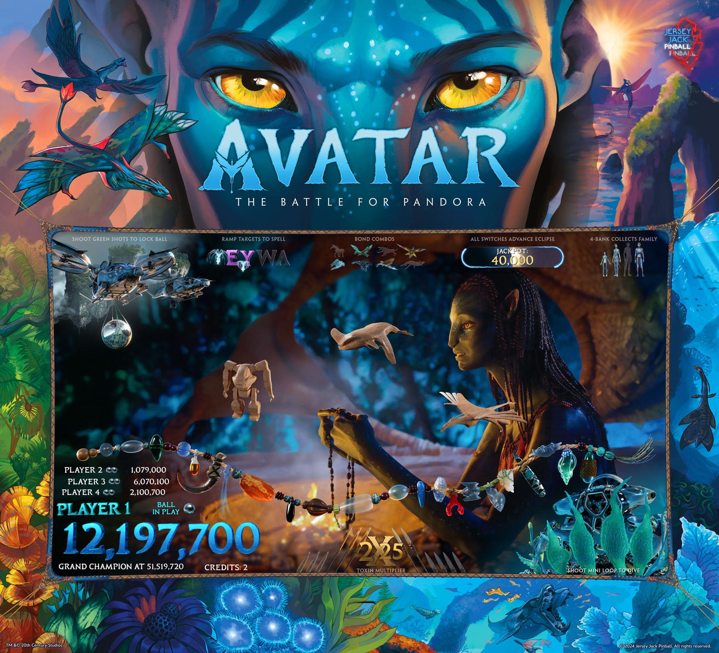 Avatar Battle for Pandora Pinball Collectors Edition - LittleWonders