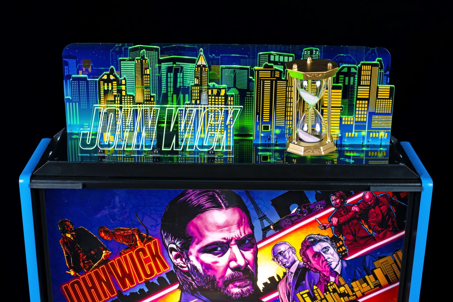 John Wick Hourglass Topper by Stern Pinball - LittleWonders