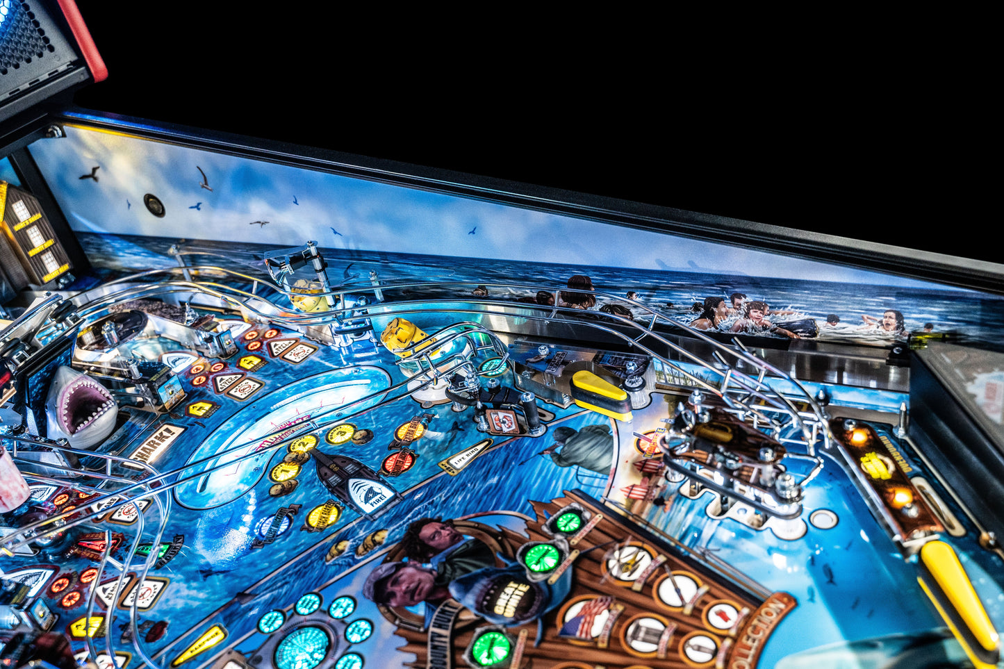 JAWS Inside Art Blades by Stern Pinball - LittleWonders