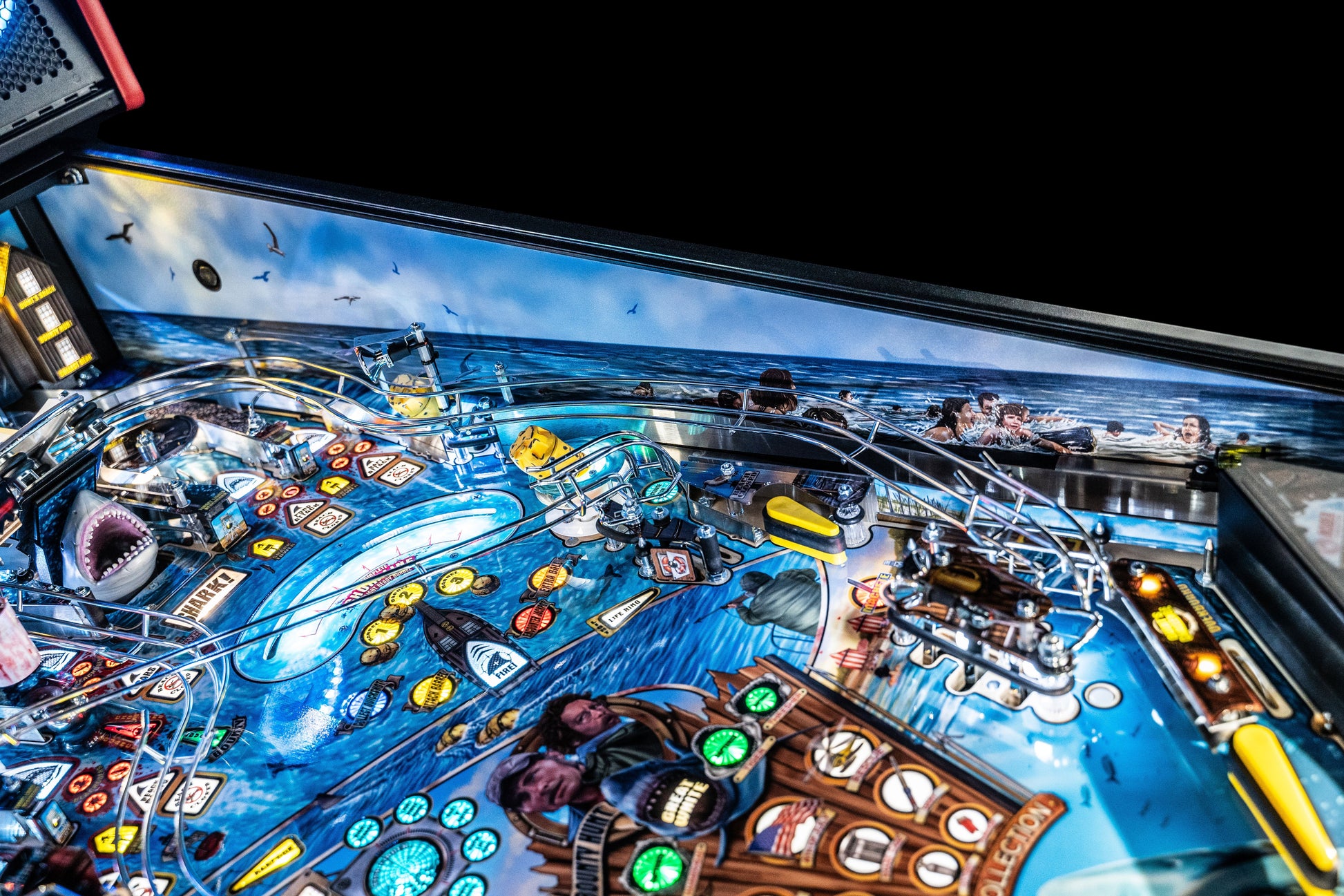 JAWS Inside Art Blades by Stern Pinball - LittleWonders