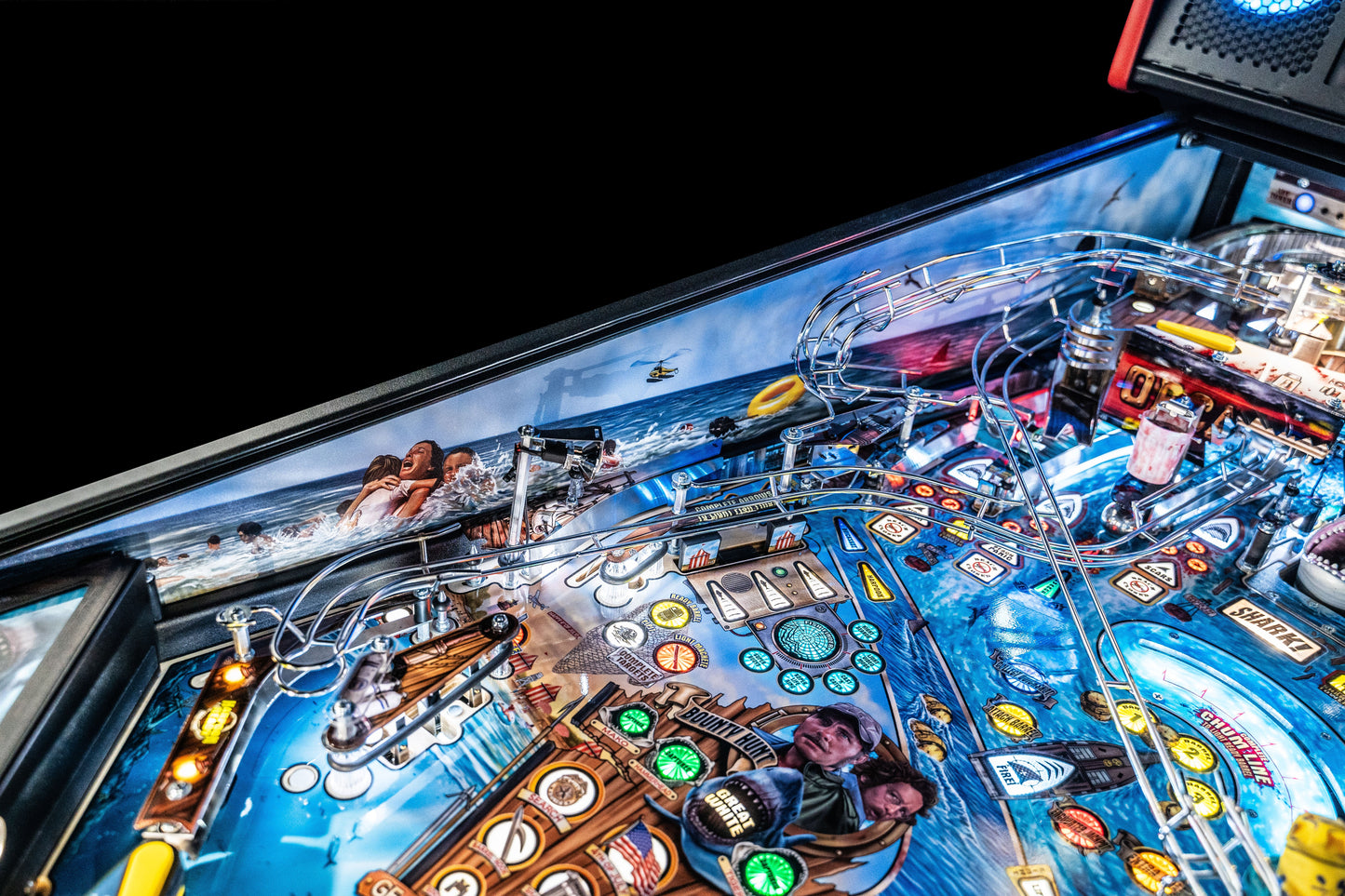 JAWS Inside Art Blades by Stern Pinball - LittleWonders