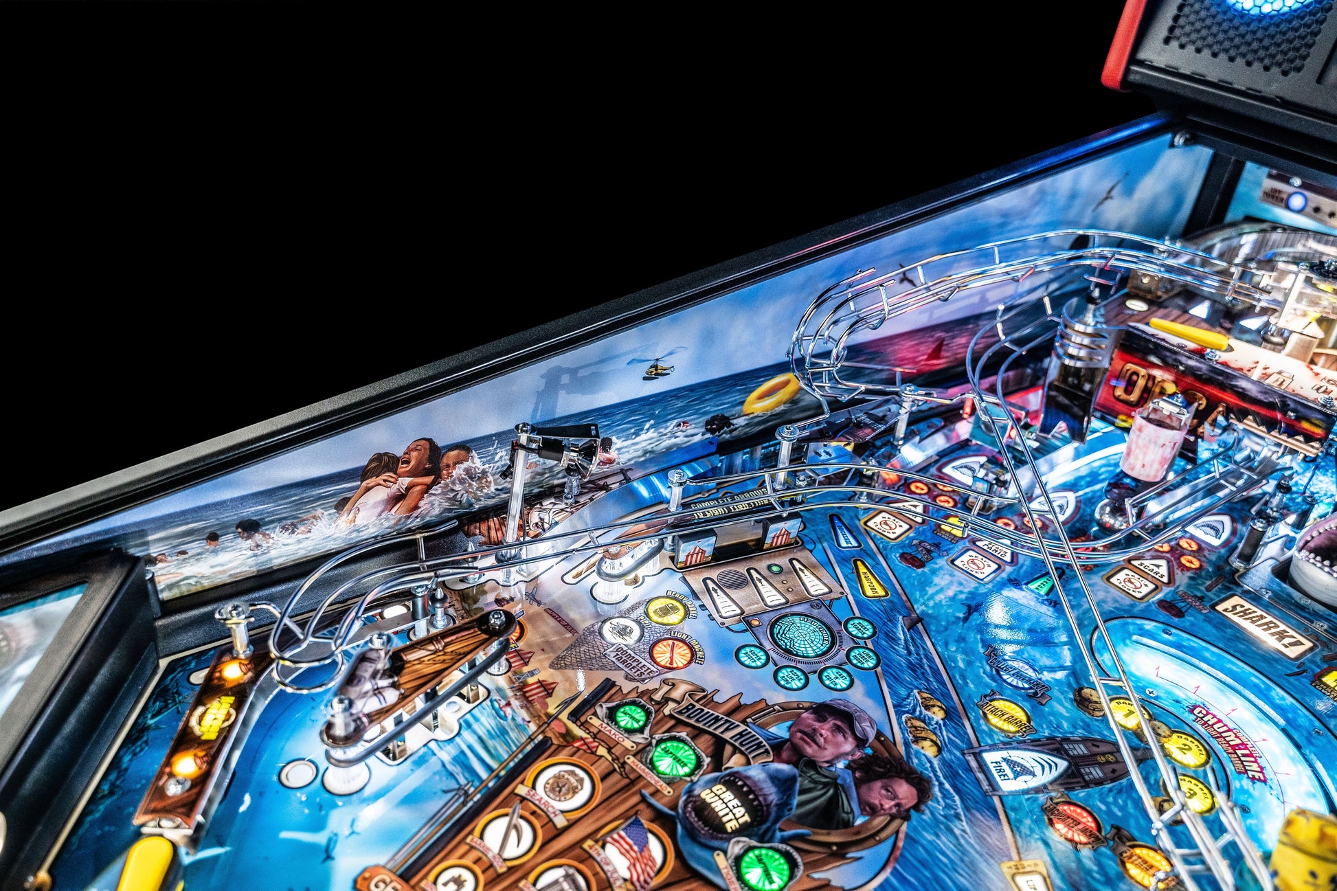 JAWS Inside Art Blades by Stern Pinball - LittleWonders