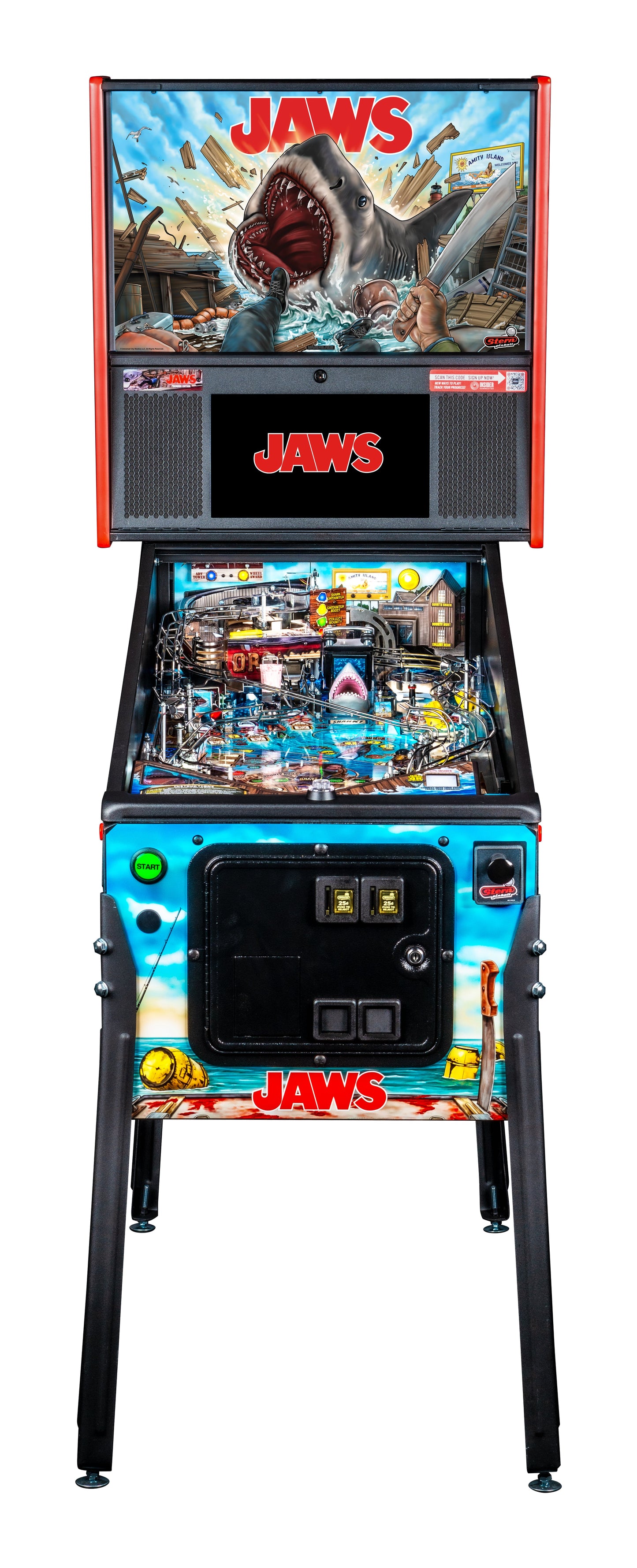 Jaws Premium Pinball By Stern - LittleWonders