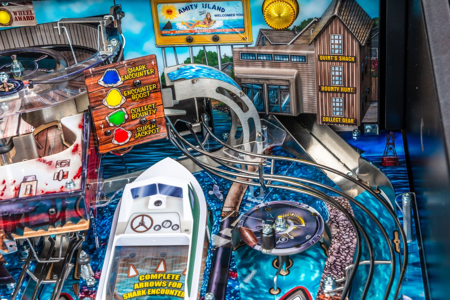 Jaws Premium Pinball By Stern - LittleWonders