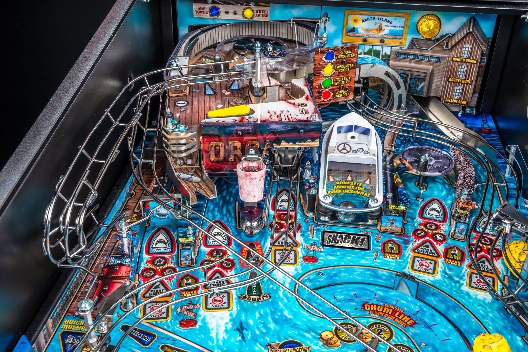 Jaws Premium Pinball By Stern - LittleWonders