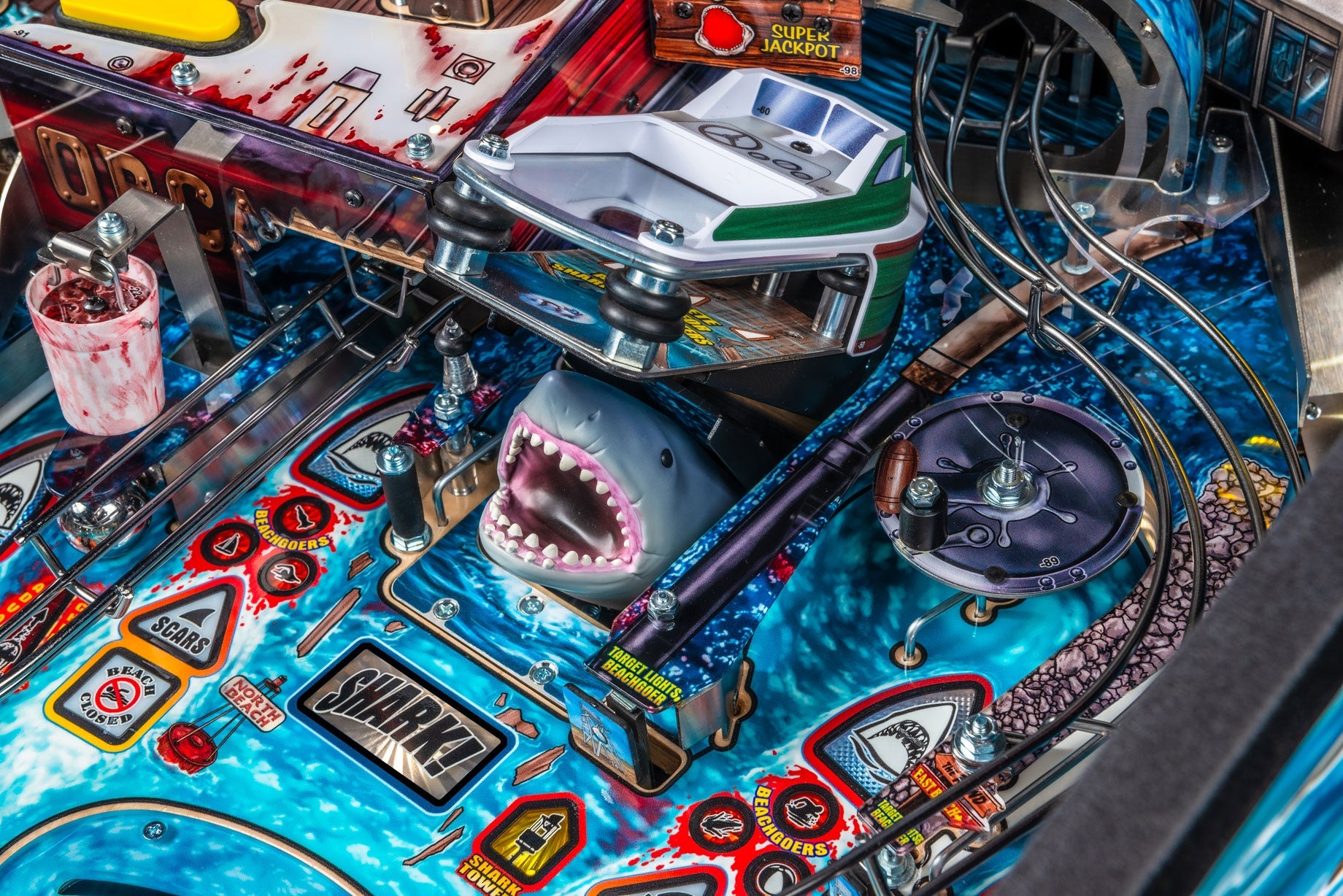 Jaws Premium Pinball By Stern - LittleWonders
