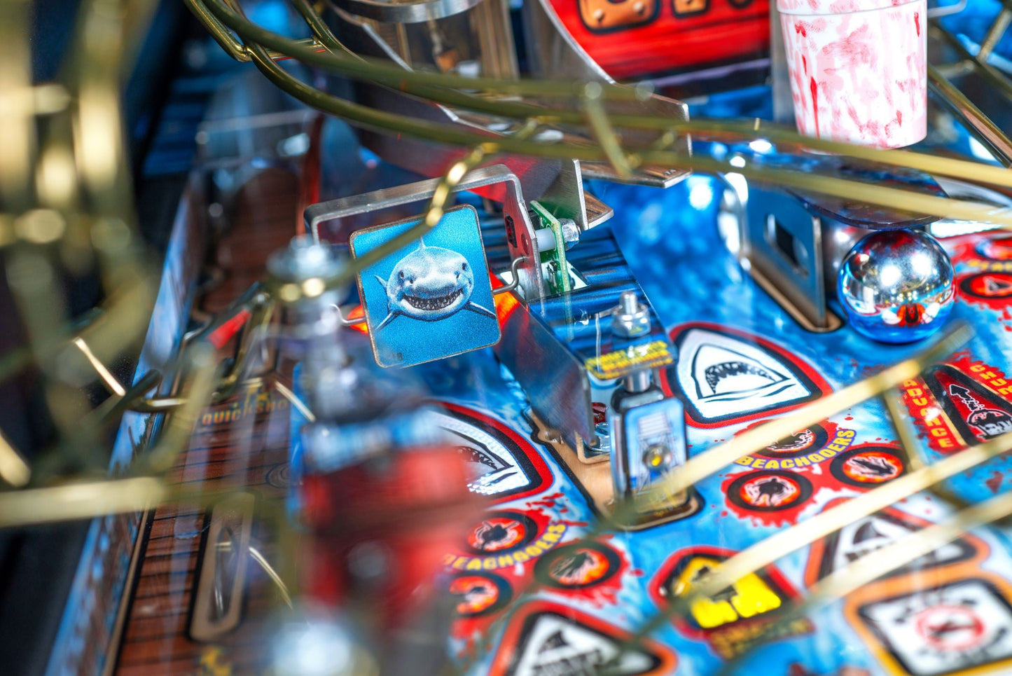 Jaws 50th Anniversary Edition Premium Pinball By Stern - LittleWonders