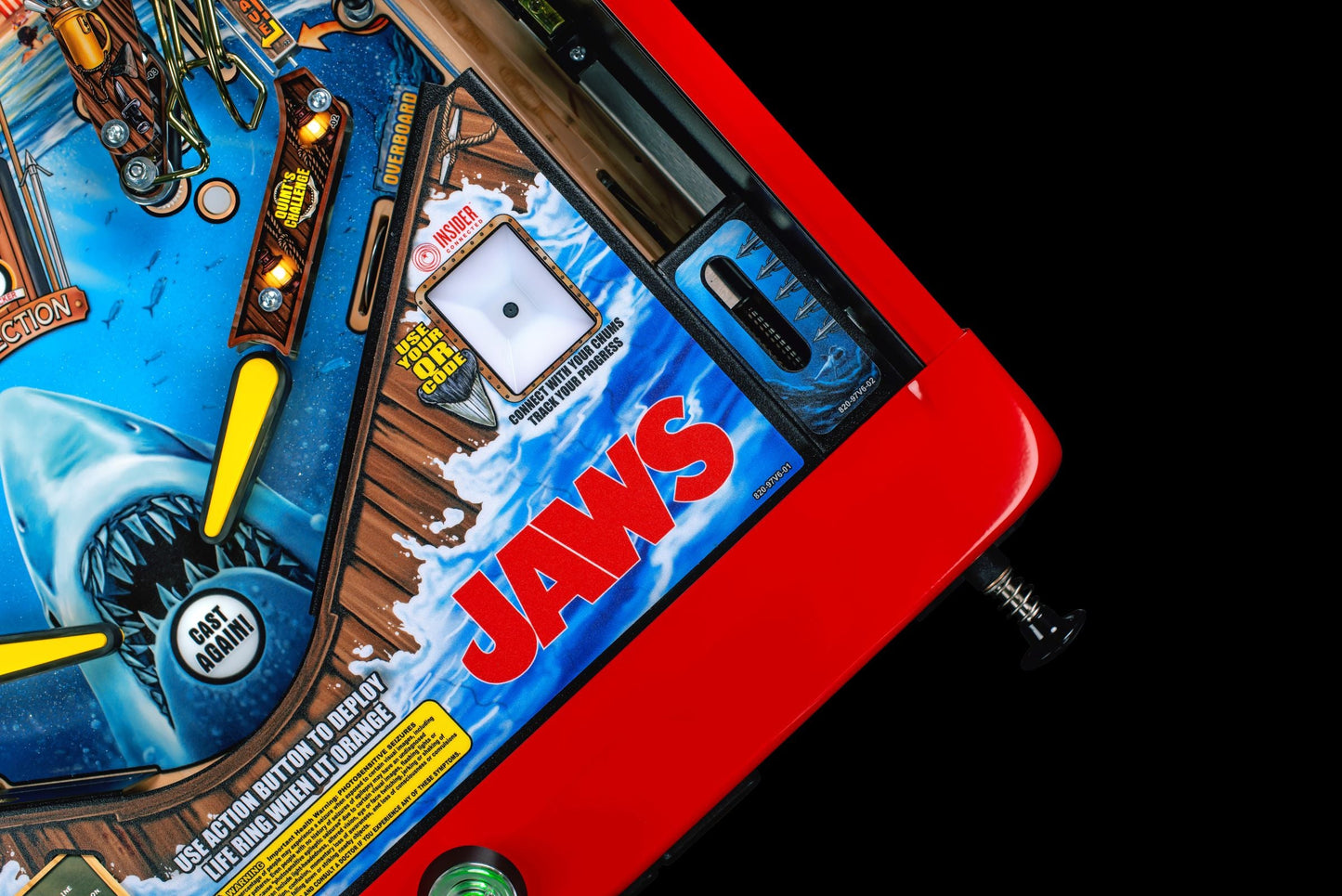 Jaws 50th Anniversary Edition Premium Pinball By Stern - LittleWonders