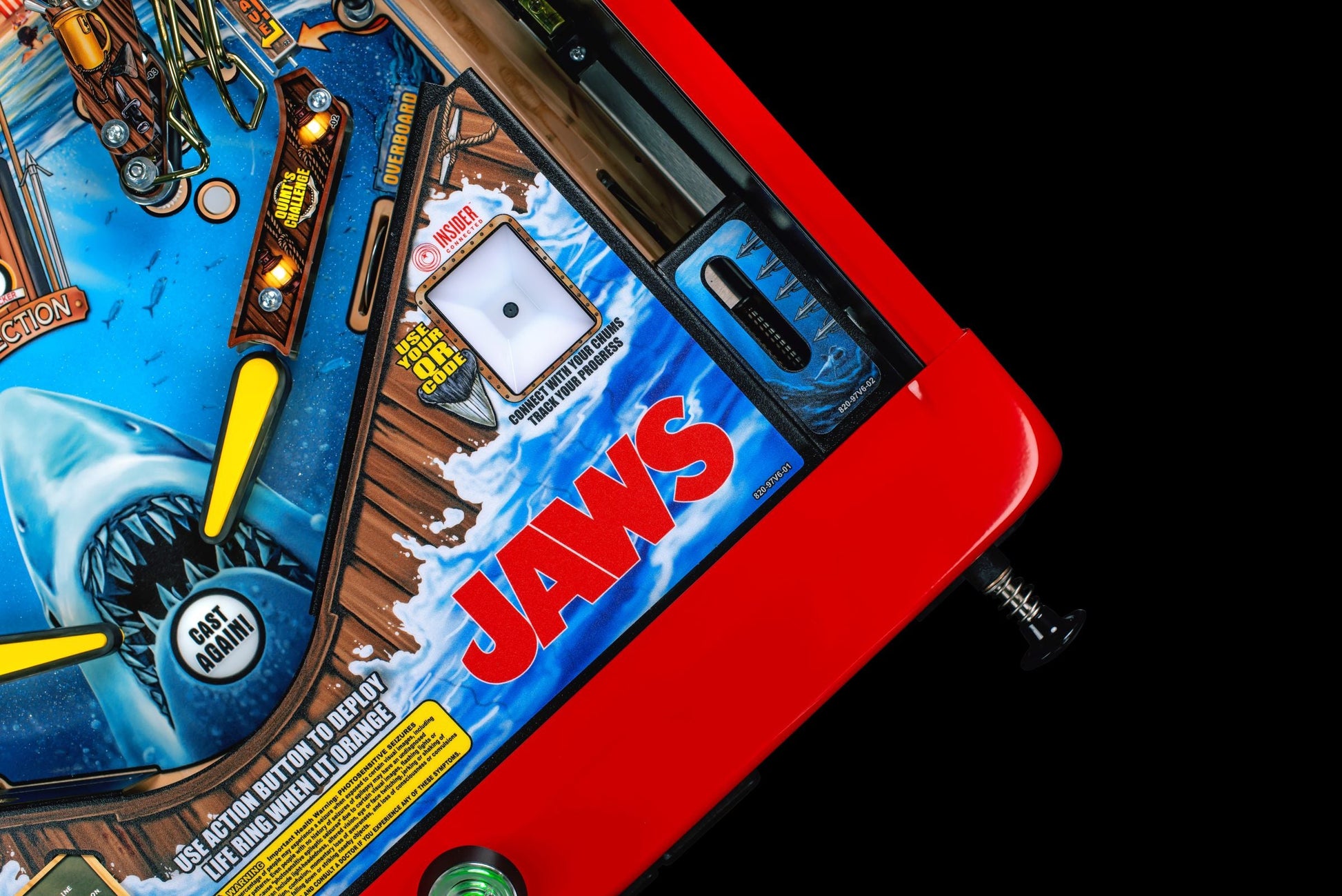 Jaws 50th Anniversary Edition Premium Pinball By Stern - LittleWonders