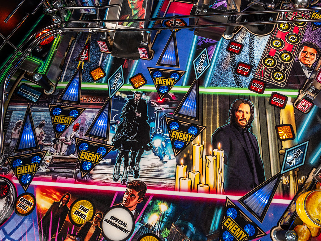 John Wick Premium Pinball By Stern - LittleWonders