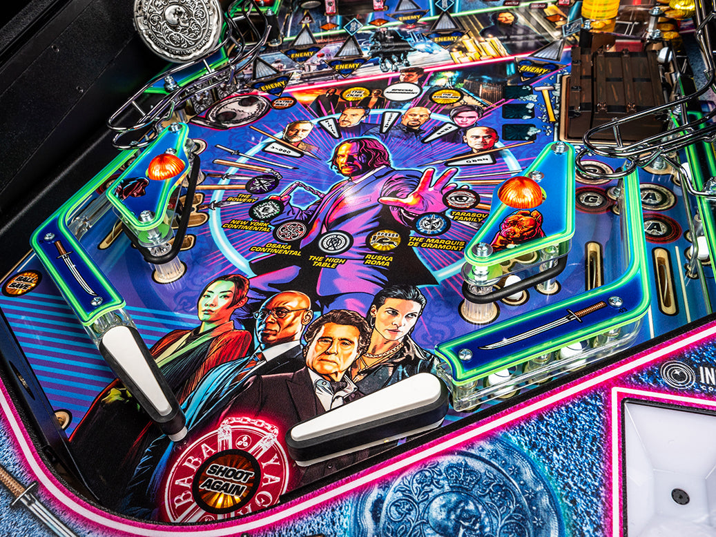 John Wick Premium Pinball By Stern - LittleWonders