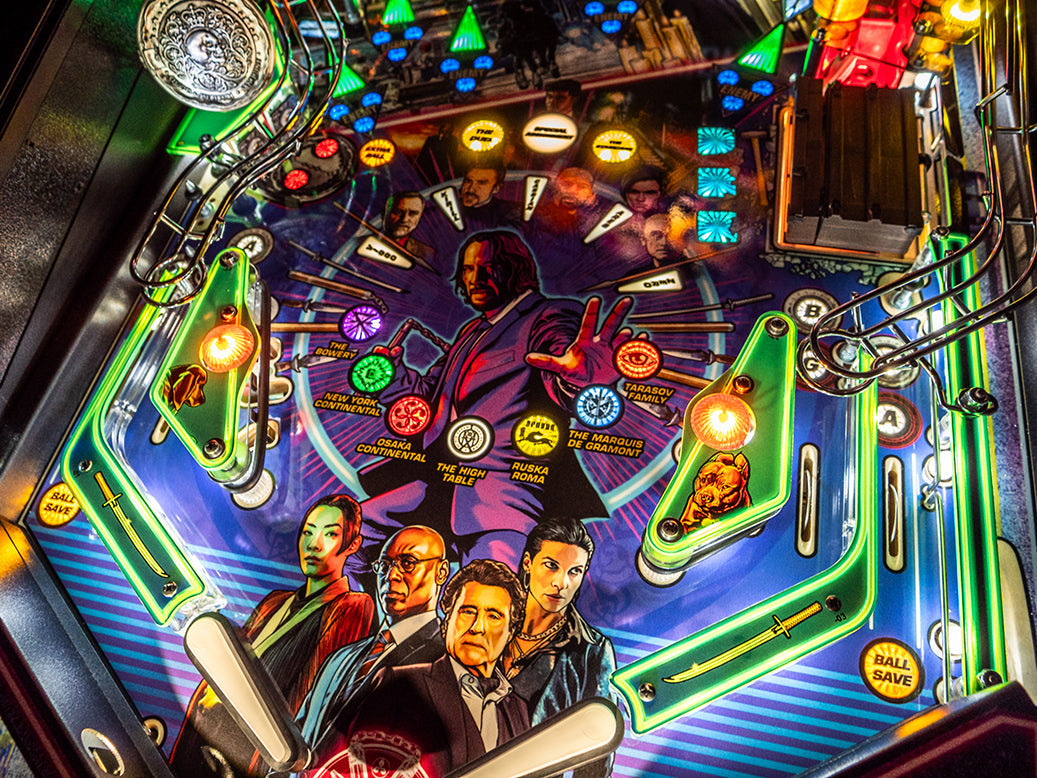 John Wick Premium Pinball By Stern - LittleWonders