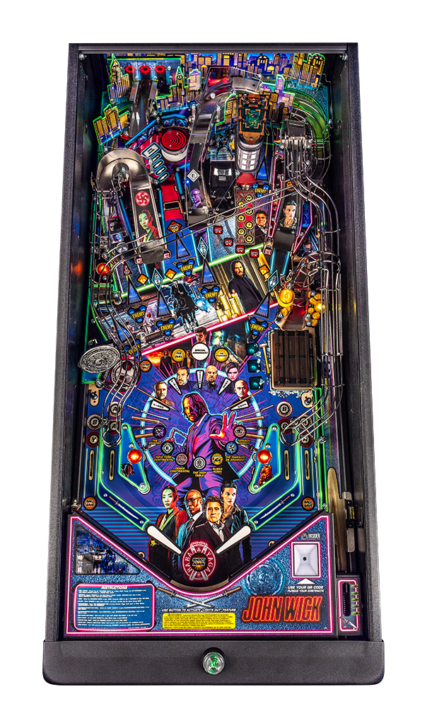 John Wick Premium Pinball By Stern - LittleWonders