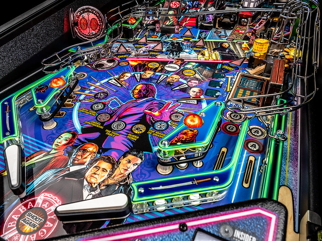 John Wick Pro Pinball By Stern - LittleWonders
