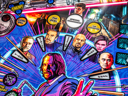John Wick Pro Pinball By Stern - LittleWonders