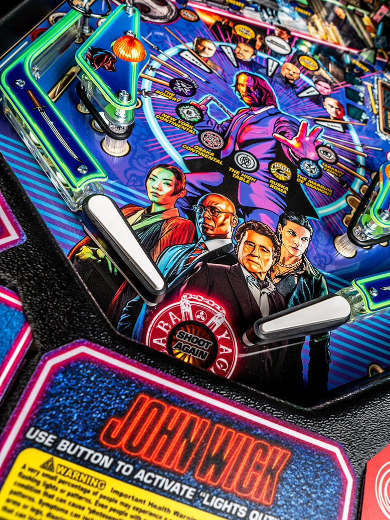 John Wick Pro Pinball By Stern - LittleWonders