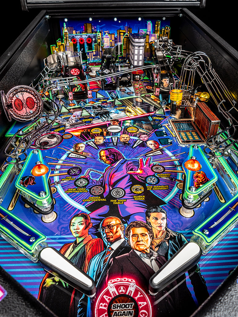 John Wick Pro Pinball By Stern - LittleWonders