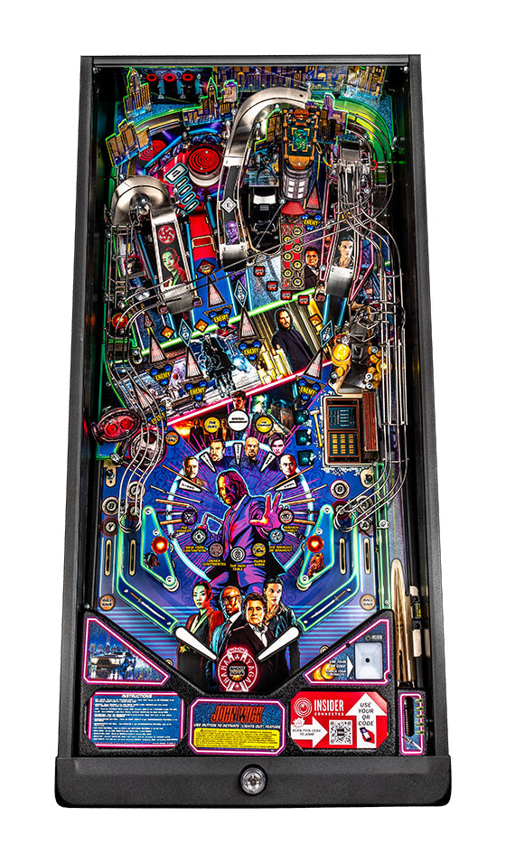 John Wick Pro Pinball By Stern - LittleWonders