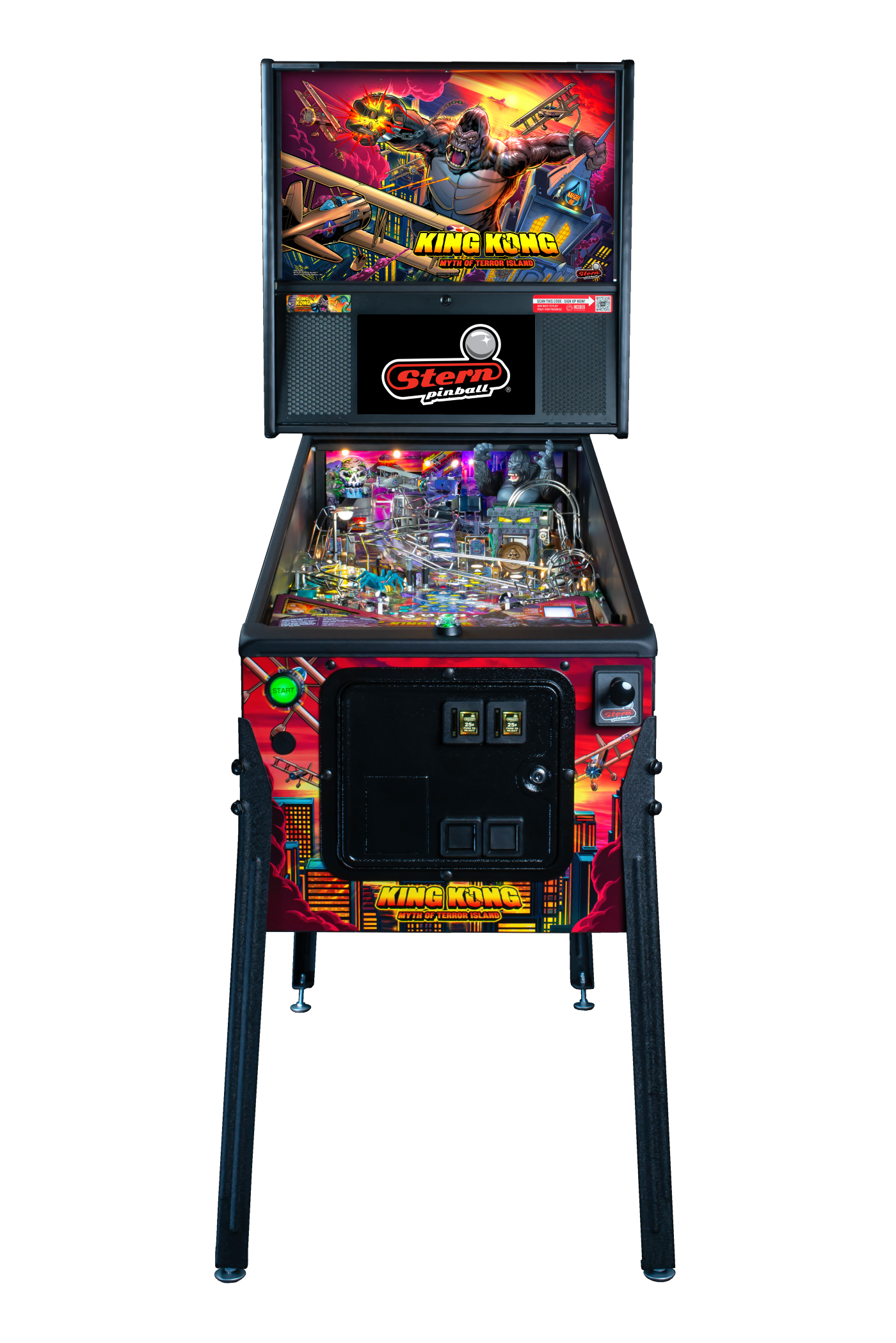 King Kong Premium Pinball Machine By Stern - LittleWonders
