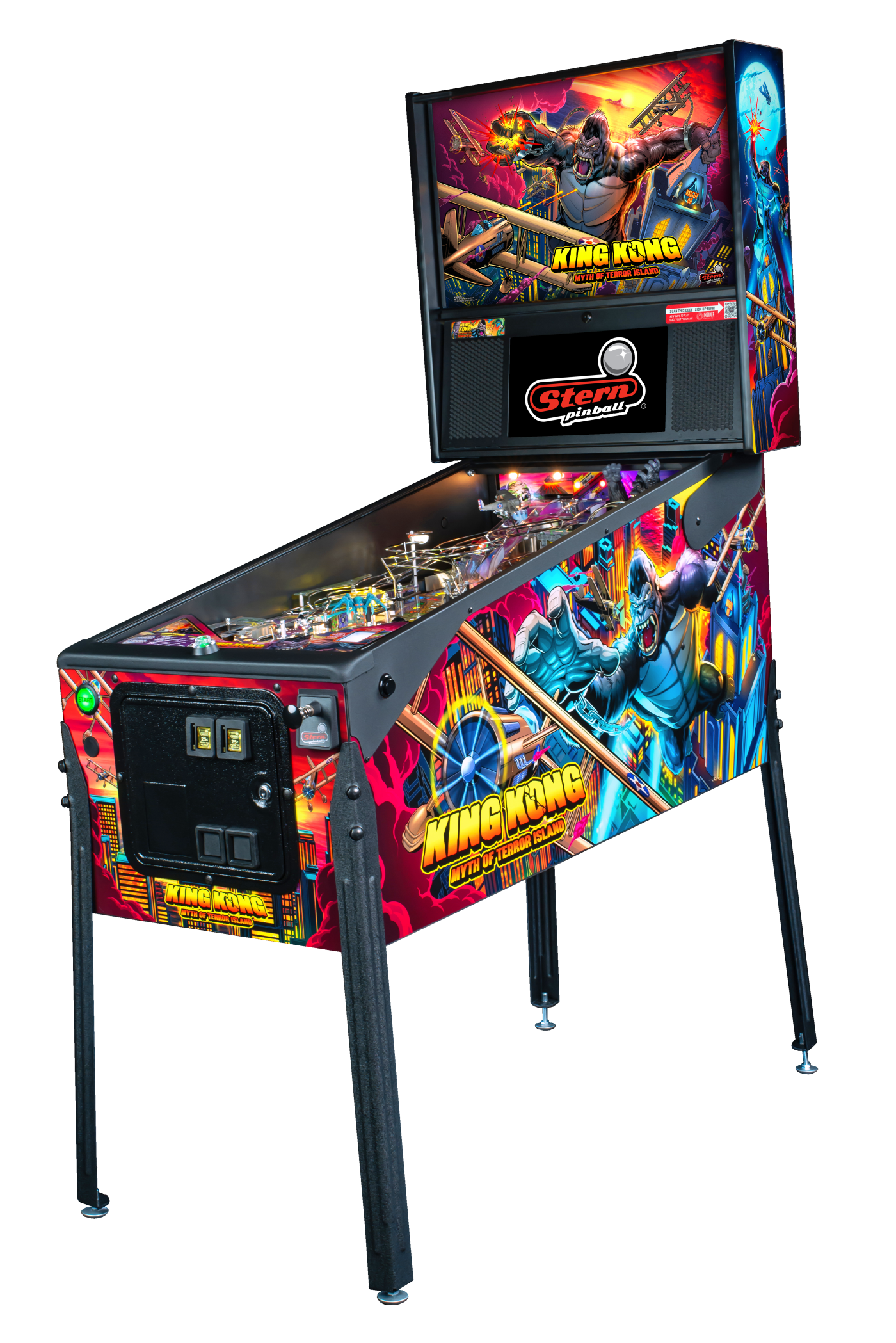 King Kong Premium Pinball Machine By Stern - LittleWonders