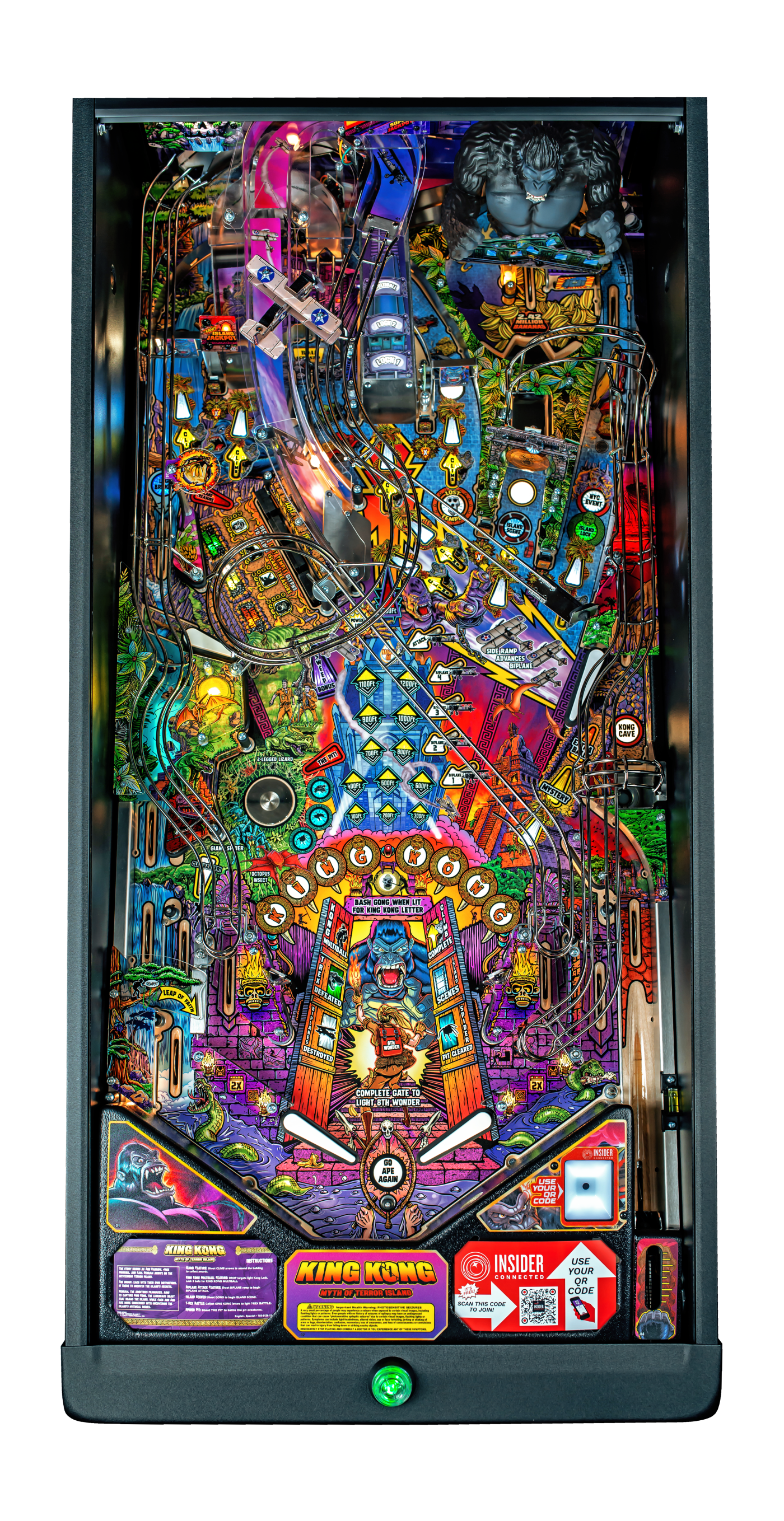 King Kong Pro Pinball Machine By Stern - LittleWonders