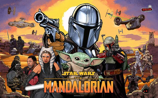 Mandalorian Pro Translite by Stern Pinball - LittleWonders