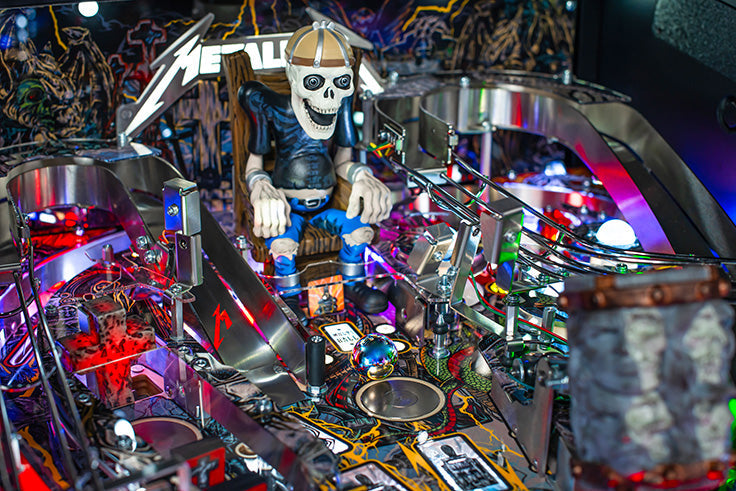 Metallica Remastered Premium Pinball By Stern - LittleWonders