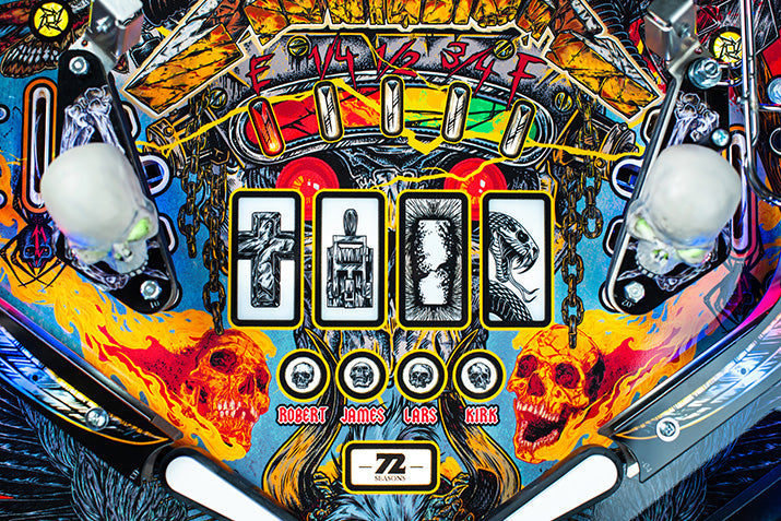 Metallica Remastered Premium Pinball By Stern - LittleWonders