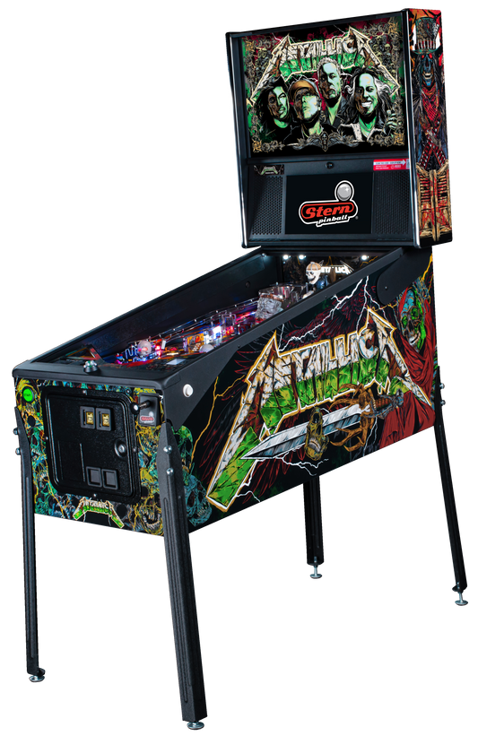 Metallica Remastered Premium Pinball By Stern - LittleWonders