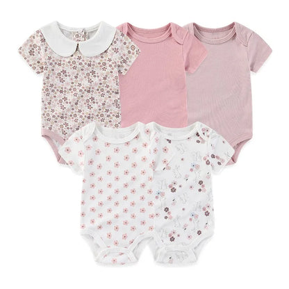BabyCuddle™ – 5 Pack Rompertjes - LittleWonders