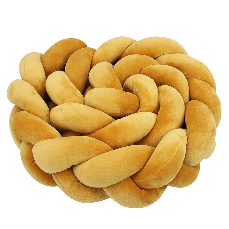 SnugBraid™ – Zachte Gevlochten Ledikantbumper - LittleWonders