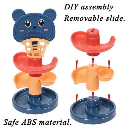 Roll & Stack Tower™ – Leuk Educatief Babyspeelgoed - LittleWonders