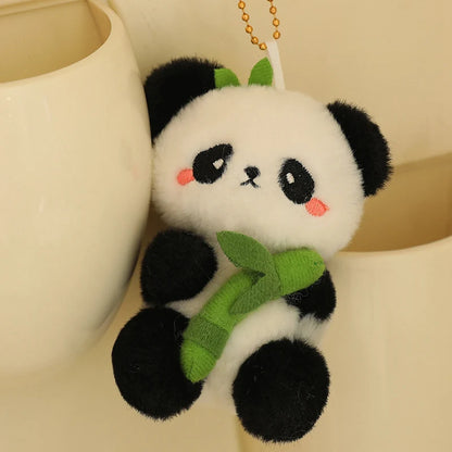 PandaPuff™ – Schattige 10cm Bamboe Panda Pluche Speelgoed - LittleWonders