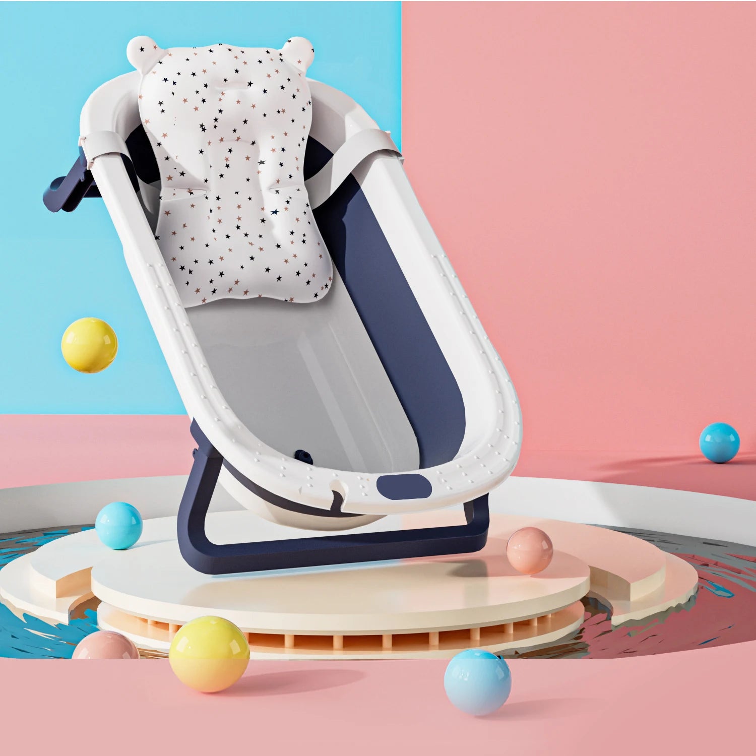 BabyBathe™ – De Opvouwbare Babybadkuip - LittleWonders