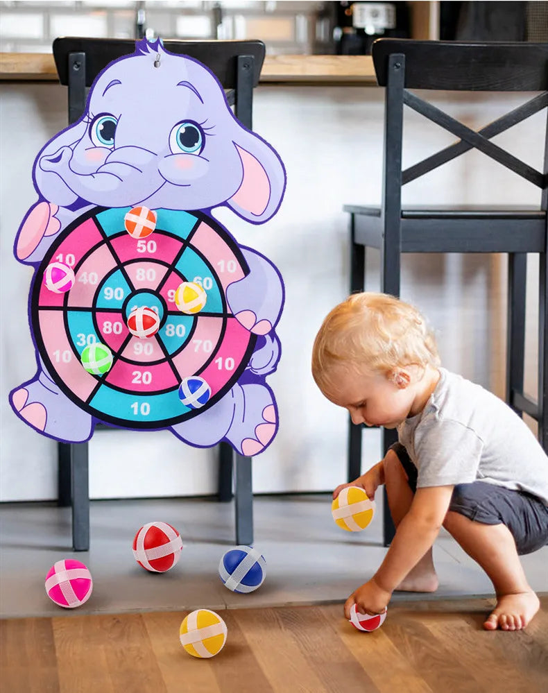 EduPlay™ – Montessori Kleefbal Dartbord