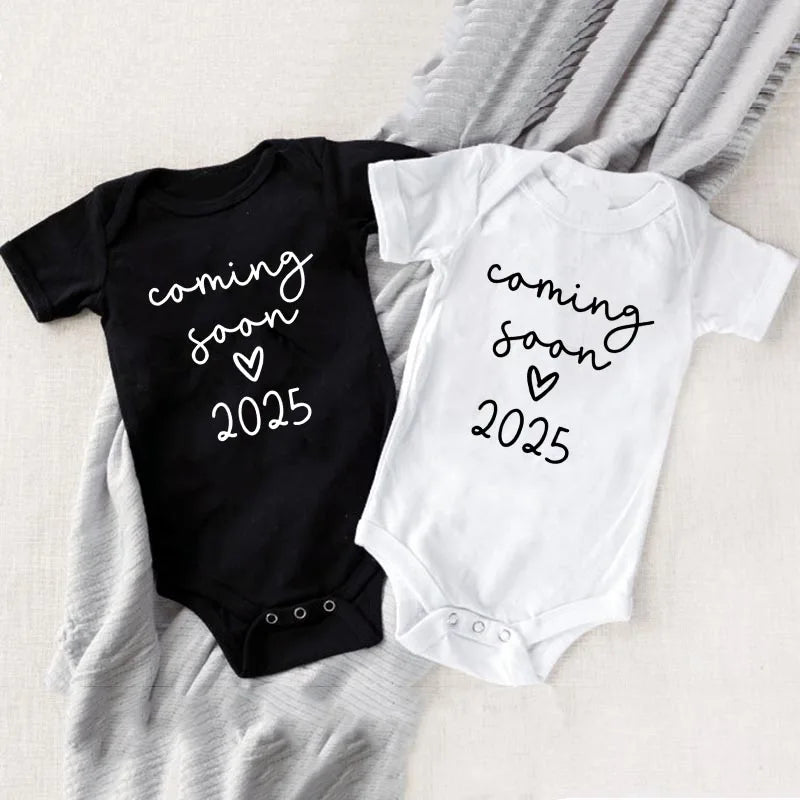 Coming Soon 2025™ – Schattige Baby Aankondiging Romper