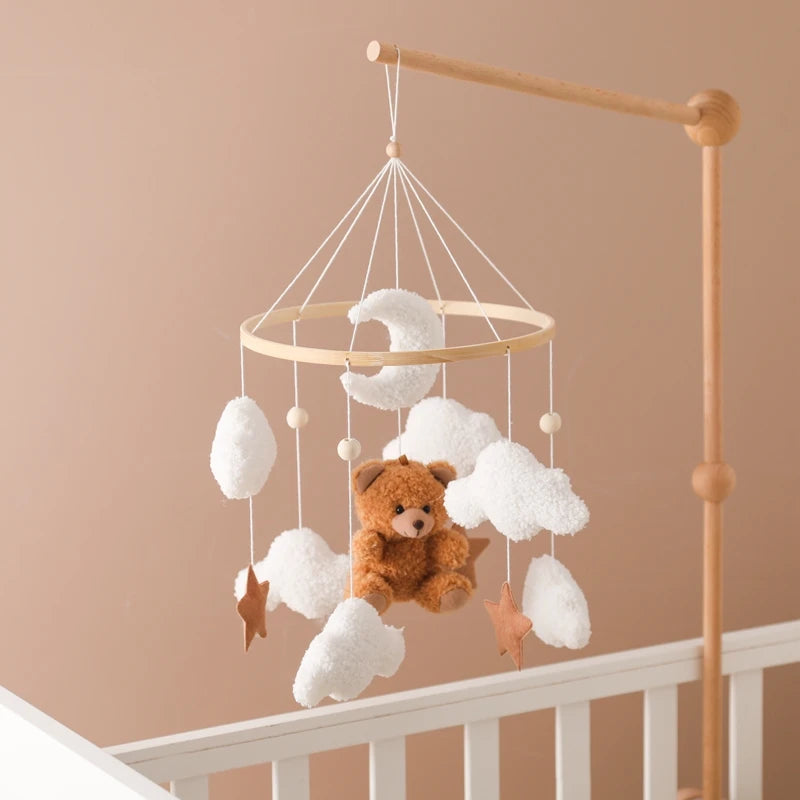BabyBear™ – Houten Bedmobile met Muziekdoos