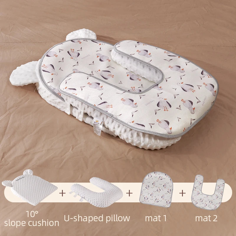NewbornSlope™ – Draagbaar Baby Voedingskussen - LittleWonders