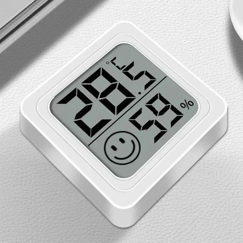 MiniTemp™  Mini LCD Thermometer/Hygrometer 4 Stuks - LittleWonders