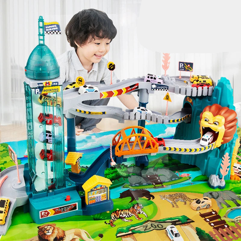 LionTrack™ – Leeuw Racebaan Speelgoed