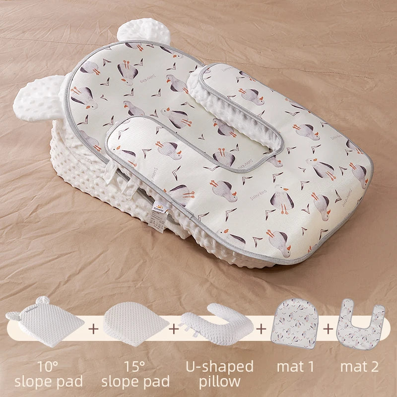 NewbornSlope™ – Draagbaar Baby Voedingskussen - LittleWonders