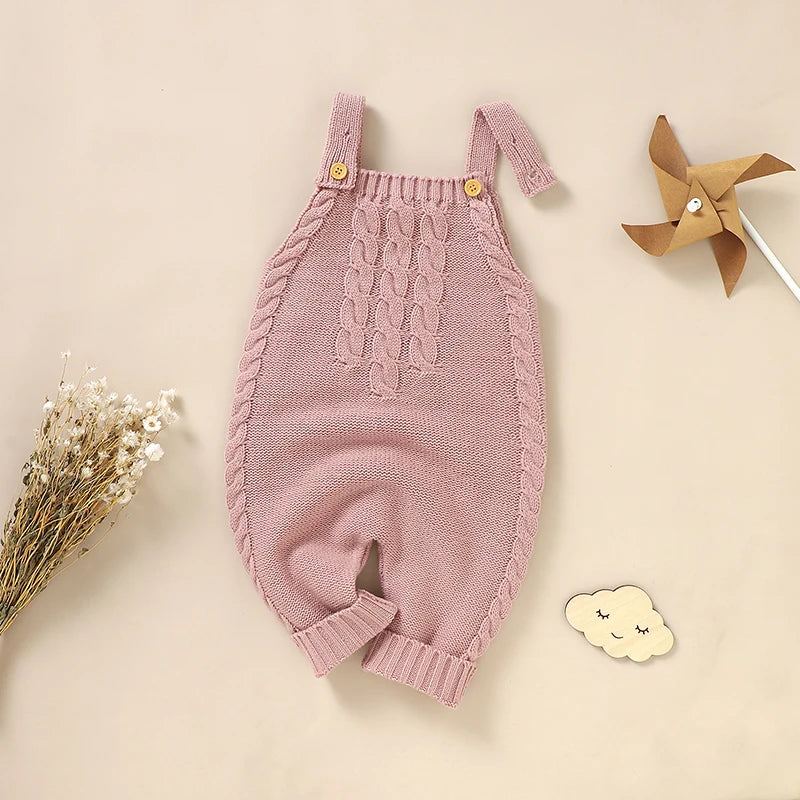 BabyComfy™ – Gebreid Rompertje - LittleWonders